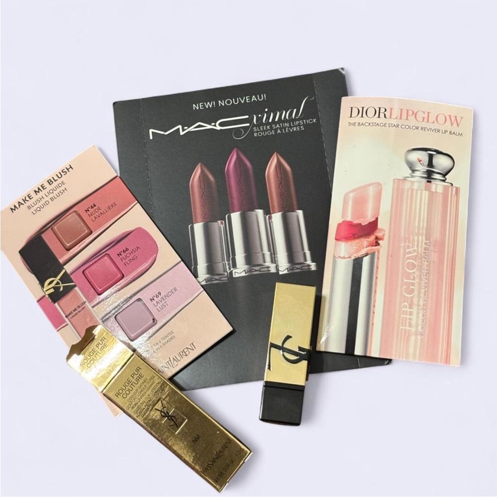 💋 LUXURY LIP & CHEEK BUNDLE 💋 YSL • MAC • DIOR • GIFT SET •